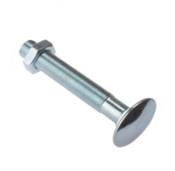 Carriage Bolt with Nut